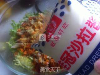 蟹肉色拉的做法步骤：13