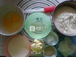 豆沙面包的做法步骤：1