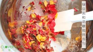 【四叶小馆】软绵绿豆糕的做法步骤：7