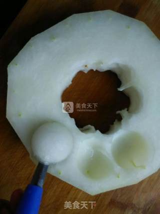 冬瓜丸子肉末汤的做法步骤：3