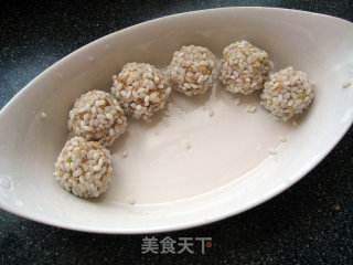 珍珠豆腐丸子的做法步骤：6