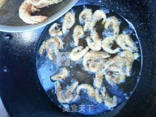香酥爆炒小河虾的做法步骤：6