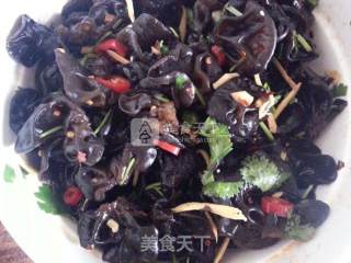 凉拌黑木耳的做法步骤：4