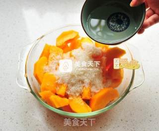 最难忘的儿时甜蜜滋味——冰糖黄桃的做法步骤：5