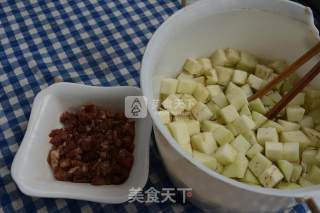 茄丁面的做法步骤：1