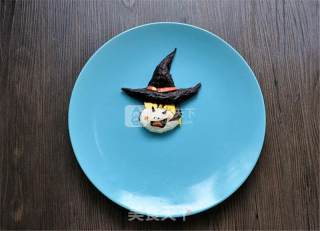 万圣节餐盘画的做法步骤：9