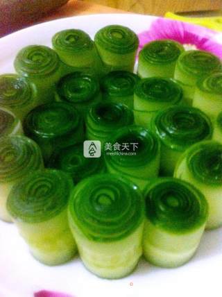 花样黄瓜凉菜的做法步骤：3