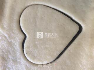 双色心形饼干的做法步骤：7