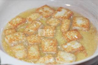 酸缸豆蒜蓉豆腐的做法步骤：3