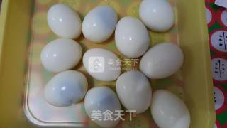 望潮五花肉炖蛋的做法步骤：4