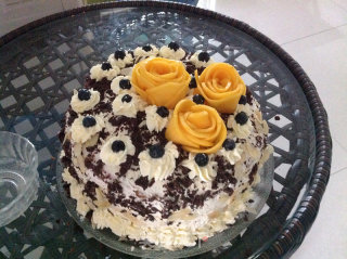 巧克力生日蛋糕的做法步骤：9