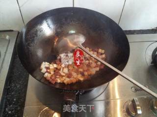 舌尖上的家常菜—火丁毛豆的做法步骤：7