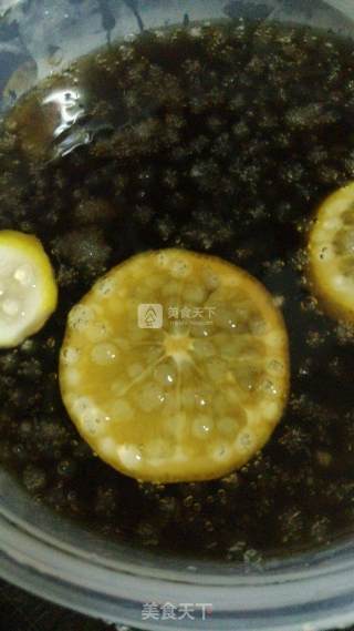 柠乐西米露的做法步骤：3