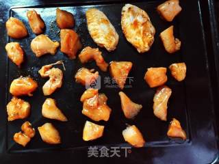 新奥尔良烤鸡脯肉的做法步骤：4
