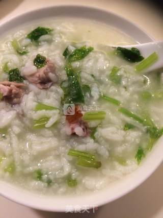 芹菜烤鸭粥的做法步骤：3