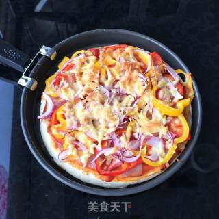 意大利培根披萨的做法步骤：9