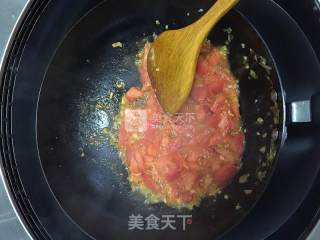 番茄鸡蛋疙瘩汤的做法步骤：10