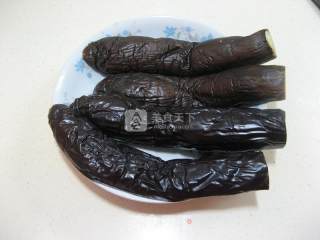 凉拌手撕茄子的做法步骤：4