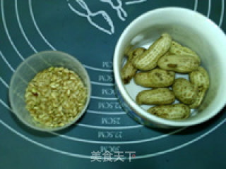 鲜花生糙米浆的做法步骤：1