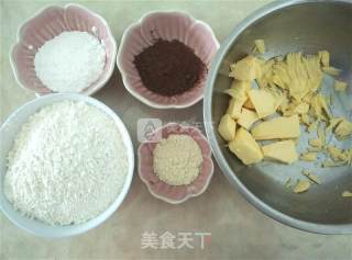 熊猫饼干的做法步骤：1