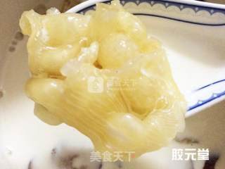 花胶炖红枣牛奶的做法步骤：6