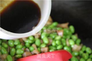 毛豆炒萝卜干的做法步骤：7