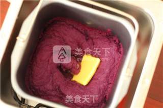 奶香紫薯糕的做法步骤：5