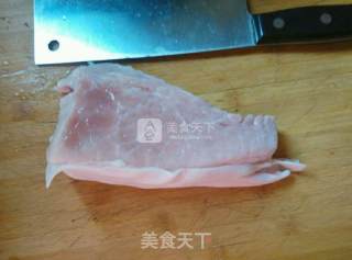 酱烤后尖肉的做法步骤：1