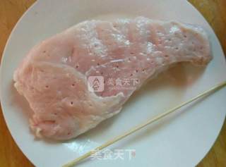 酱烤后尖肉的做法步骤：2