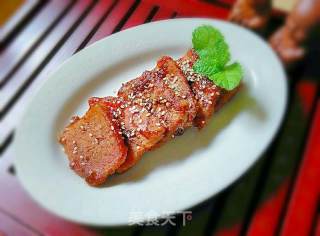 酱烤后尖肉的做法步骤：8