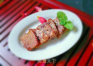 酱烤后尖肉的做法步骤：11