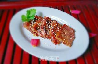 酱烤后尖肉的做法步骤：12