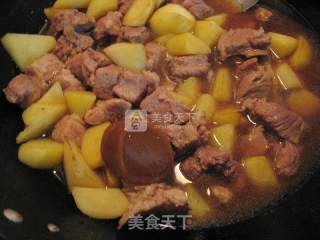 牛肉烧土豆的做法步骤：14