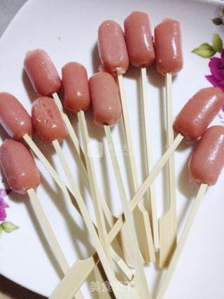 迷你火腿面包串的做法步骤：8