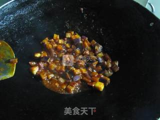 韩式辣酱爆茄丁的做法步骤：12