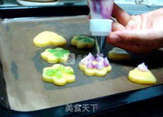 鸟语花香小饼干的做法步骤：17