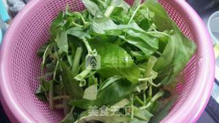 蒜炒空心菜的做法步骤：1