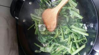 蒜炒空心菜的做法步骤：5