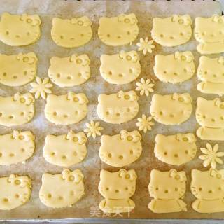 Kitty猫巧克力饼干的做法步骤：13