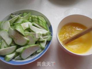 丝瓜炒鸡蛋的做法步骤：2