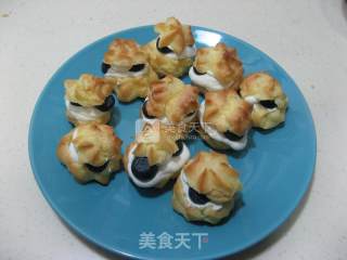 奶油蓝莓泡芙的做法步骤：14