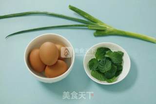 薄荷炒鸡蛋的做法