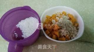 南瓜燕麦米糊的做法步骤：2