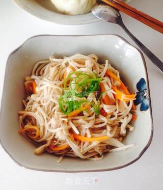 葱油金针菇的做法步骤：6