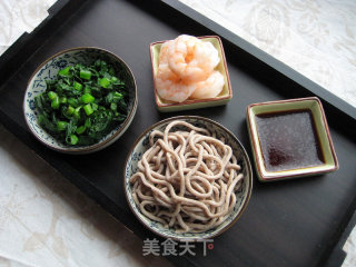 鲜虾荞麦凉面的做法步骤：15