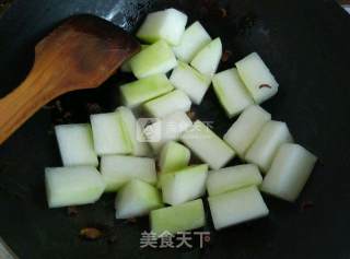 海米冬瓜的做法步骤：2