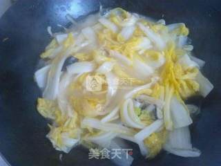 皮蛋虾皮粉丝娃娃菜的做法步骤：5