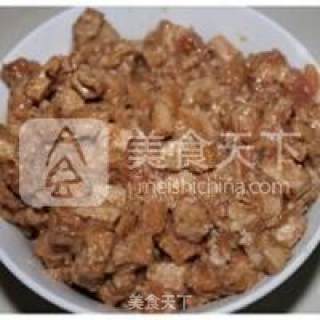 【无骨肉馅饼】--妈妈说，豆腐就是没有骨头的肉的做法步骤：4