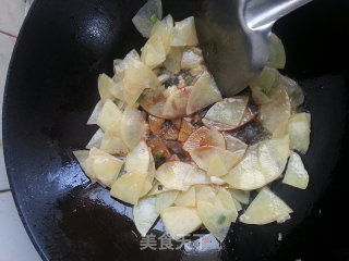 土豆西葫芦片的做法步骤：3