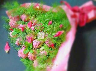 七夕玫瑰花饼干的做法步骤：25